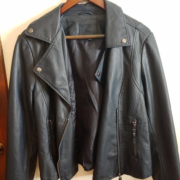 Max Studio Faux leather jacket - Picture 1 of 9
